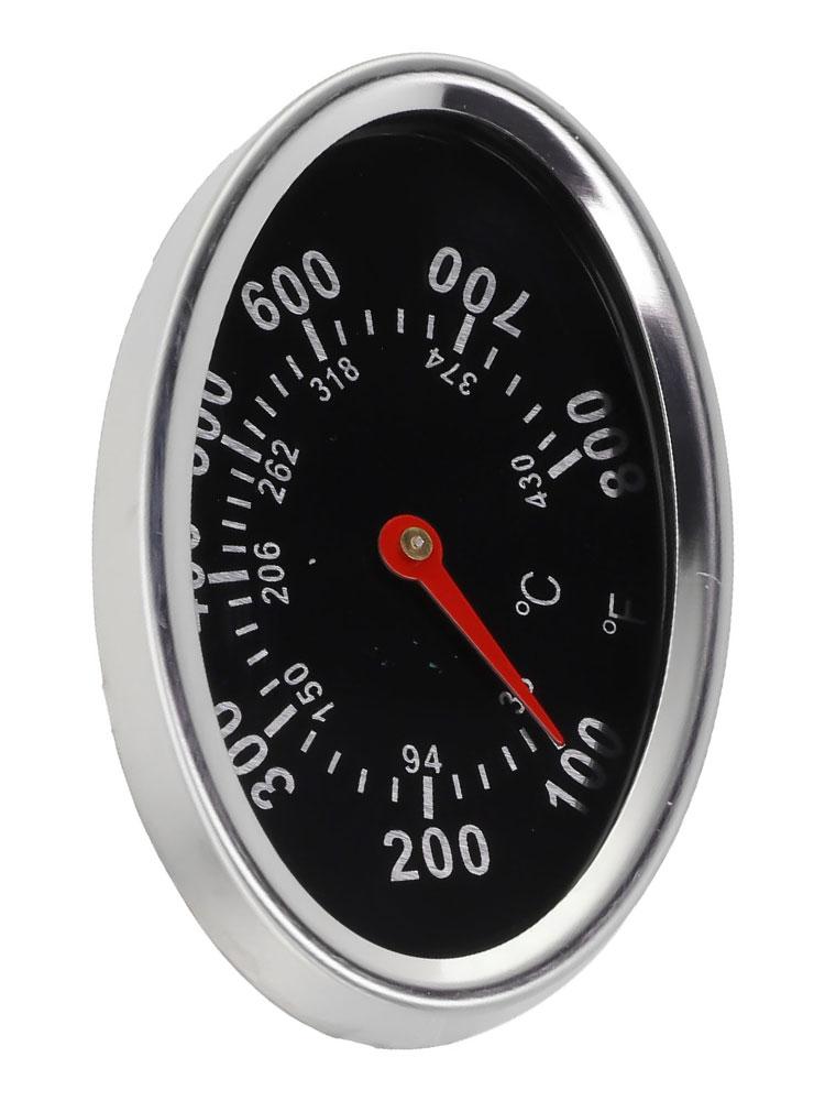 Stylish Stainless Steel Grill Thermometer Optimize Your Grilling Experience with Accurate Temperature Readings