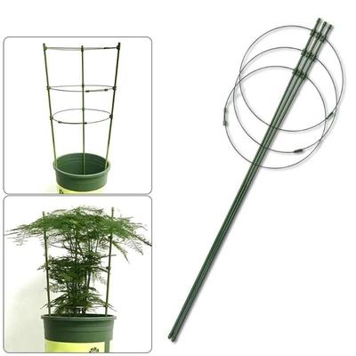 Supporto per piante in vaso da 45 cm, supporto per vasi da fiori, supporto per piante rampicanti, supporto regolabile per la crescita delle piante