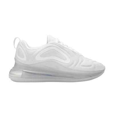 Women's Sneakers Air Max 720 White Platinum (Women's) White/White-Metallic Platinum-Pure Platinum
