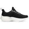 Skechers Нескользящие дышащие низкие кроссовки для бега женские кроссовки Черный Белый 117551-BLK