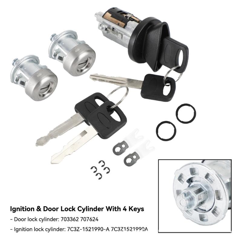 LC6177 DL588 597638 707624C C-42-195 Cilindro da Ignição Fechadura da Porta para F150 0 Explorer