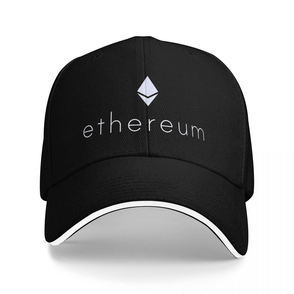 Ethereum Cryptocurrency Baseball Caps Snapback Baseball Hats Breathable Casual Casquette Outdoor for Men And Women