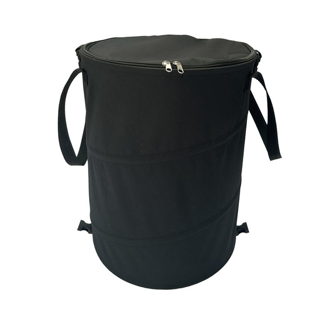 Camping Trash Can Foldable Dirty Clothes Basket Portable Reusable Foldable Garden Yard Trash Bag Storage Garden Picnic