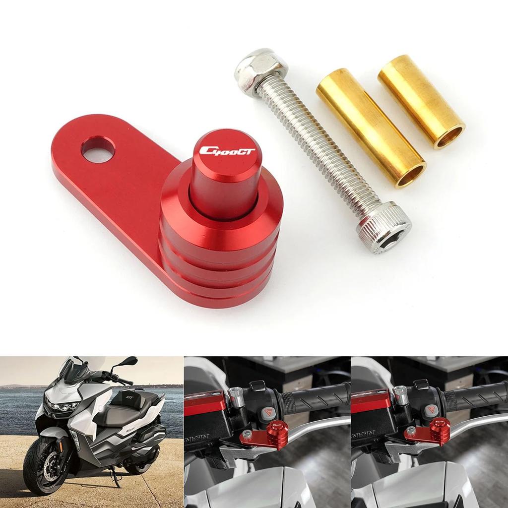 DOMOPAY FOR C400GT C400X (2020-2023 2024 2025) Motorcycle Brake Lever Parking Switch Button Semi-Automatic