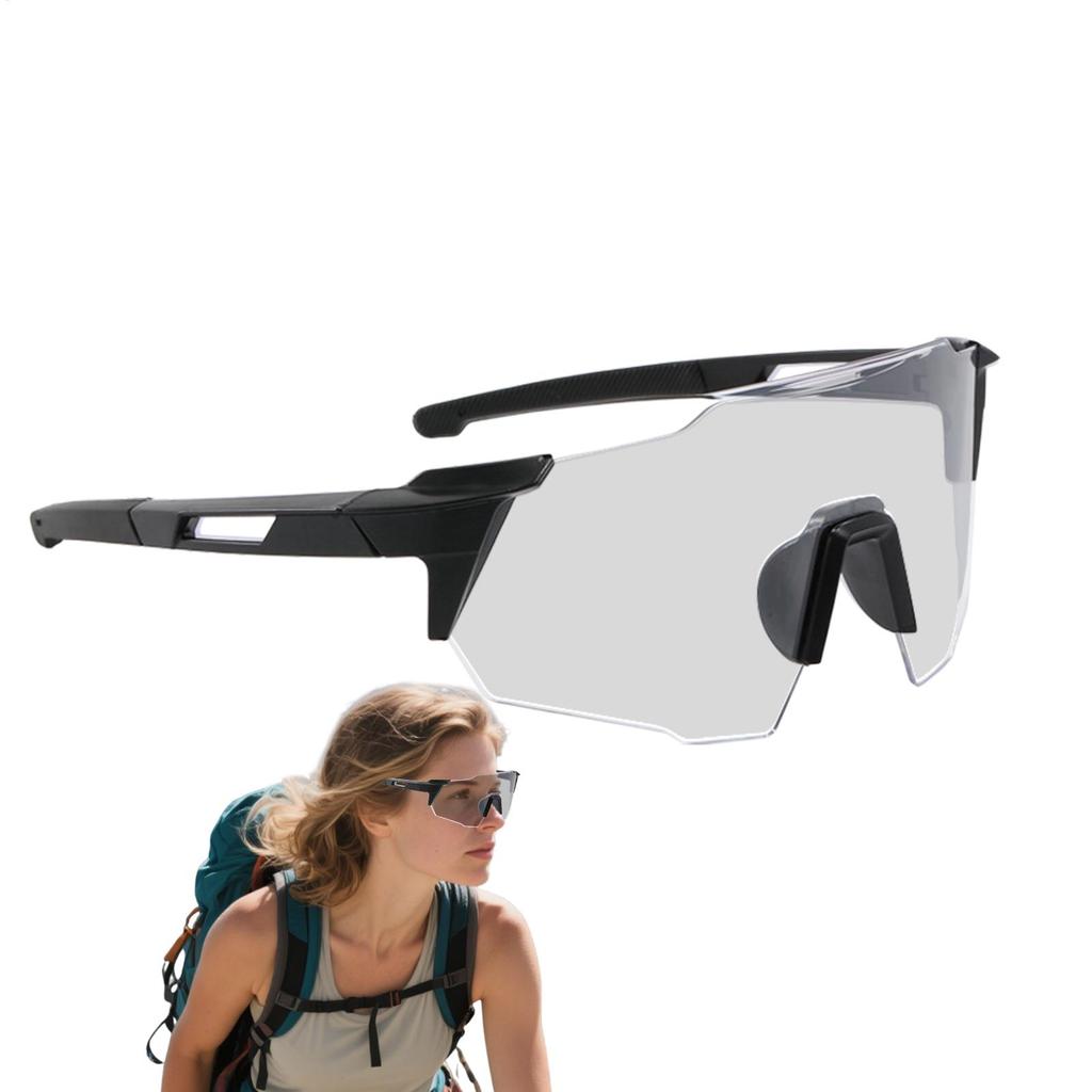 Photochromic Glasses Polarized Cycling Sunglasses for Adult UV400 Protection Sports Eyewear Safety Windproof Driving Eyeglasses