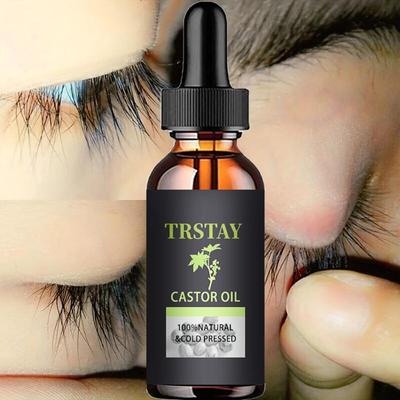 5ML/15ML/30ML/50ML/Óleo de rícino natural puro é usado para sobrancelhas, cabelos, cuidados com os cílios e essência de crescimento para prevenir a queda de cabelo