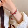 Elegant Chinese-Style Adjustable Beaded Bracelet - Ancient, High-Grade Design for Women