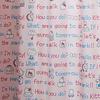 Sanrio in Hello Kitty Set of 100cm x Pink (SANRIO) "Made Japan" Heat-Shielding Curtains, 2, 178cm, [SB-6]