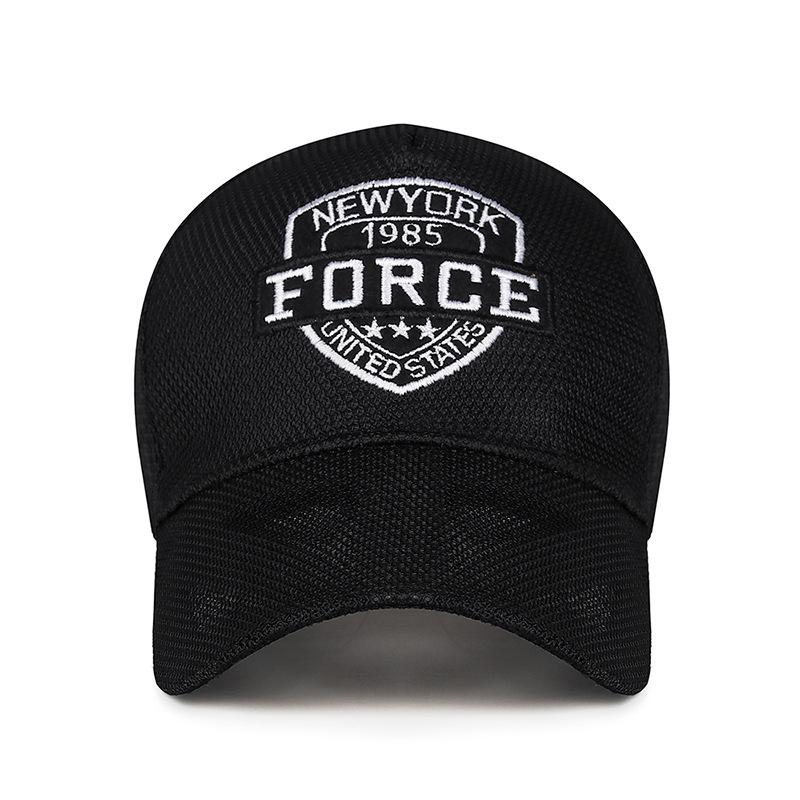 Unisex Youth Summer Mesh Baseball Cap with Sunshade and Breathable Design