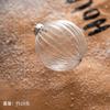 8/16cm Christmas Transparent Glass Ball Pendant Christmas Ball Xmas Tree Hanging for Navida Shining Xmas Pendant New Year Decora