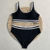 OFTBUY 2025 New Summer Sexy Sports Style High-waisted Swimsuit Women 2 Pieces Bikini Set Removable Bra Beach Swimwear Female
