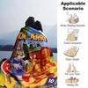 1pc Tom and Jerry Flannel Blanket Soft Warm Throw for Home, Office, Travel, All-Season Cozy Bedding Gift L1470