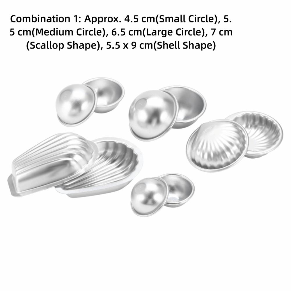 Reusable Cake Mould Tool Aluminum Alloy DIY Crafting Press Mould Handmade Soap Mold  Baking Making