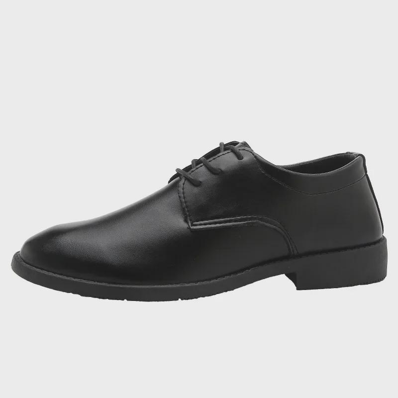 Men's Leather Shoes: Groom, Best Man, Business Formal, Casual, British Wedding, Youth.
