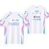 League of Legends BLG Uniform Trikot E-Sport T-Shirts LPL Fans ESports Spiel Support T-Shirts Unisex Kurzarm Oberteile T-Shirt