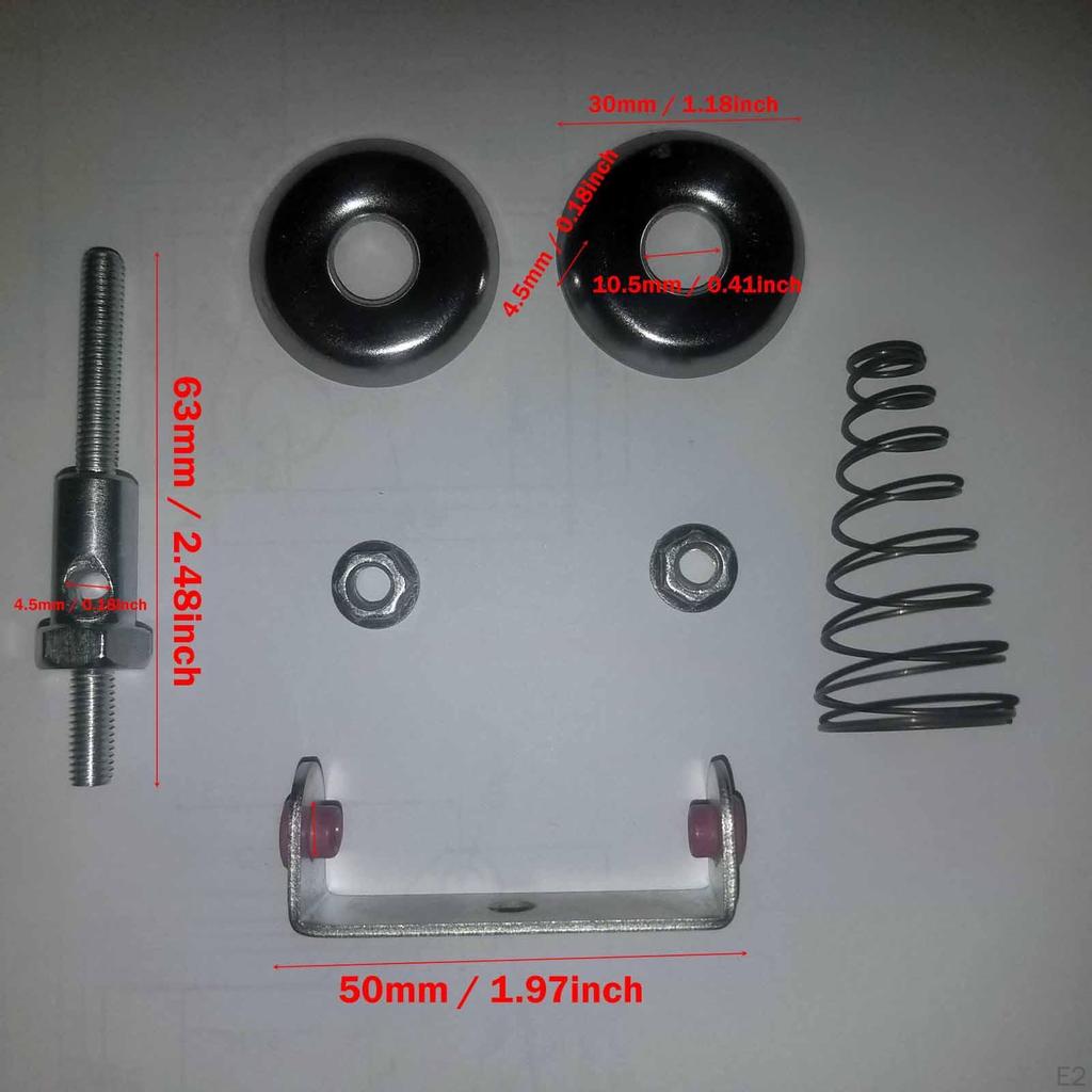 2 st Stickmaskiner Spännare Vävmaskin Mångsidiga Kompakta Reservdelar Uppgradering