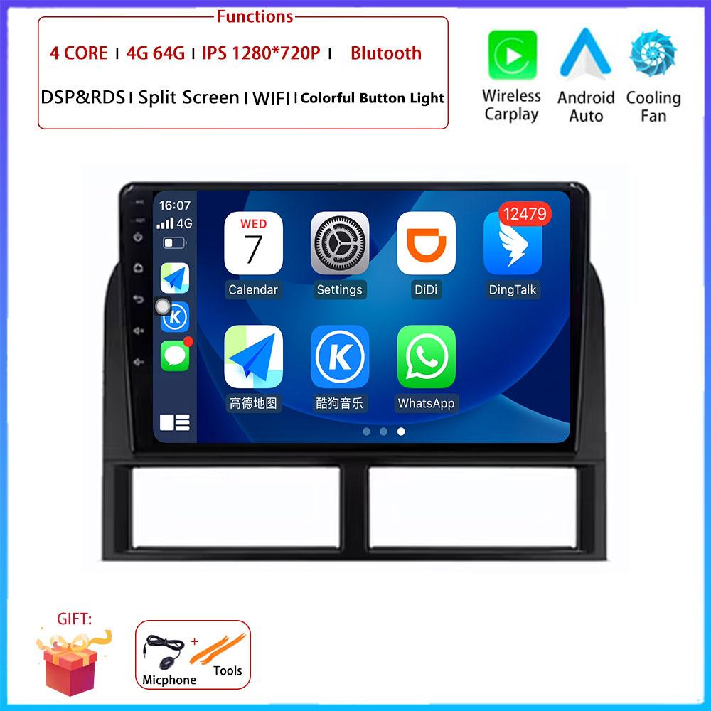 Android Carplay Auto For Jeep Grand Cherokee II WJ 1998 - 2004 Car Radio Navigation GPS Multimedia Video Player DSP 4G AMI
