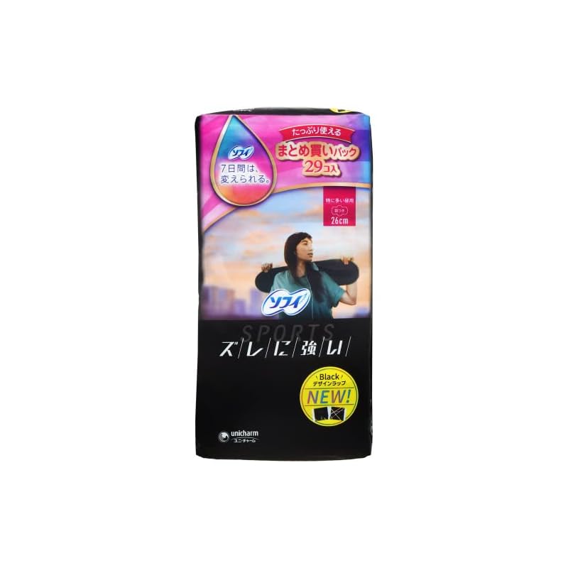 

Unicharm Sophie SPORTS 260 wings included 29 pieces