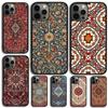 Persian Carpet Floral Pattern Phone Case For iPhone 17 Air 16 15 Plus Max 14 13 12 Pro Max  Cover Shell Coque