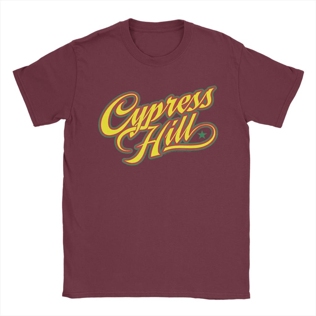 Cypress Hill Black Sunday TShirts Men Vintage Cotton Tees Round Collar Short Sleeve T Shirt Unique Clothes