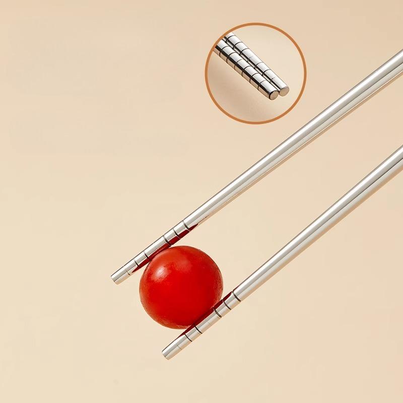 316 Stainless Steel Long Chopsticks Frying High-temperature Resistant Tableware Kitchen Hot Pot Anti-scald Serving Chopsticks