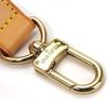 Used LOUIS VUITTON Shoulder Strap Nume Leather Beige Beige Bandouliere for Keepall