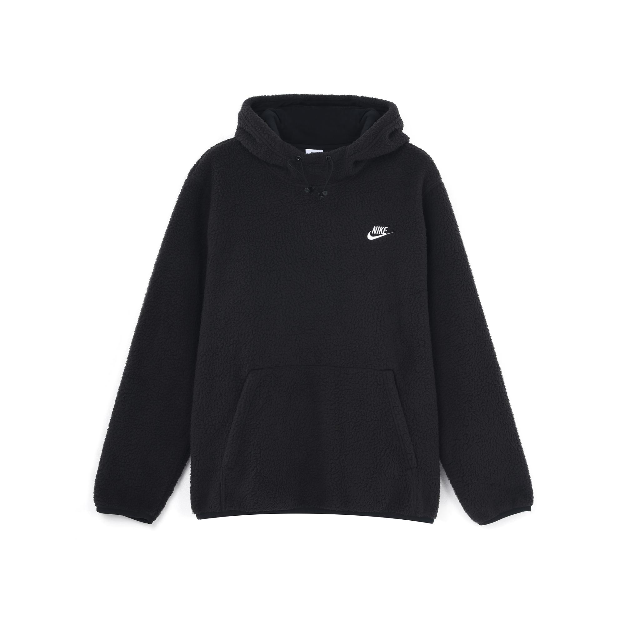 Nike Sportswear Sport Essentials+ Fleece Pullover Hoodie Black DD5014-010 S