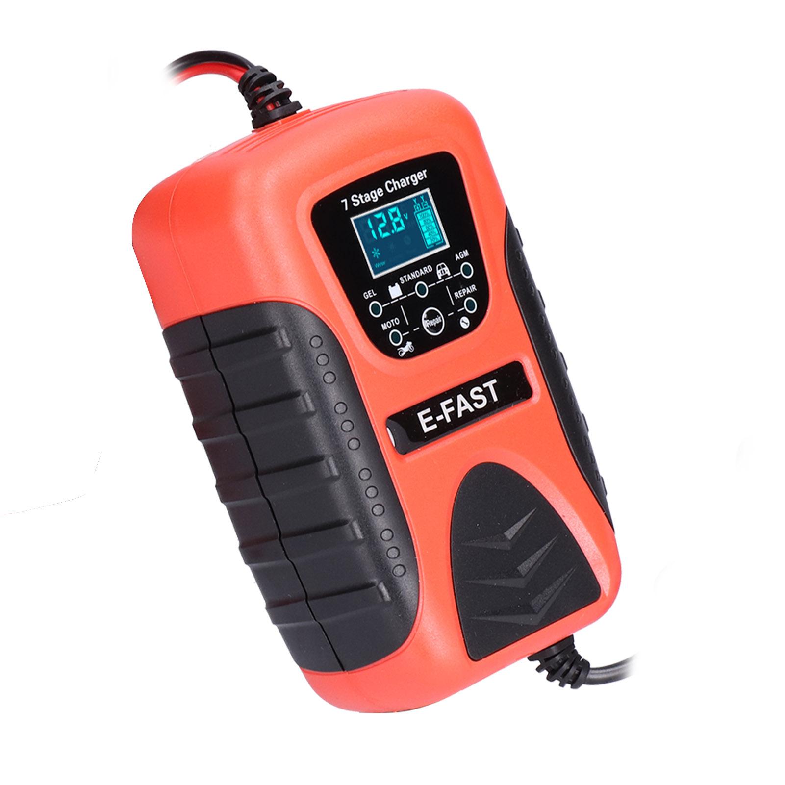 

Автоматическое зарядное устройство для автомобильного аккумулятора 12 В 7 А 7Сцена для газонокосилки мотоцикла внедорожника лодки