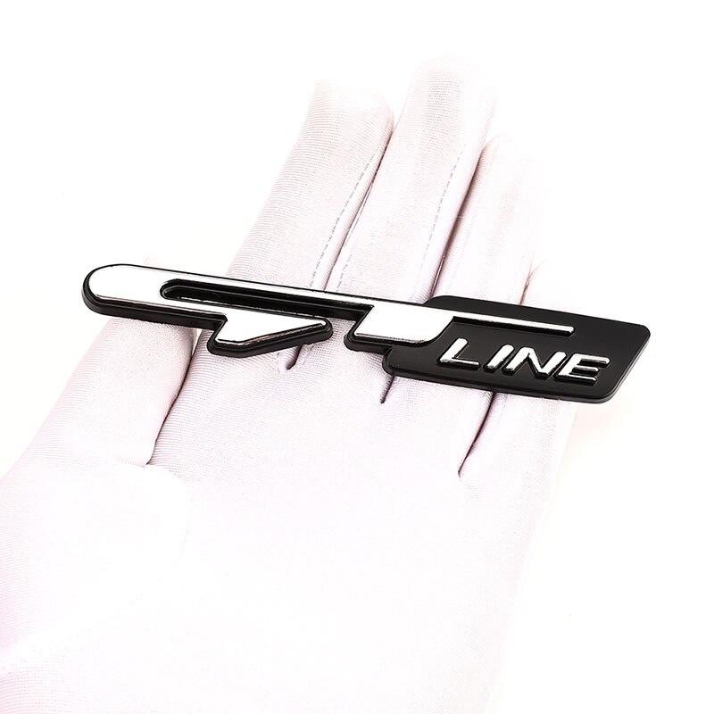 Auto-Abzeichen-Emblem-Aufkleber GT Line Logo Truck Aufkleber für Peu-geot 308 508 3008 5008