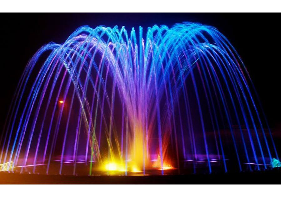 All-Copper Adjustable DC Nozzle Pond & Rockery Fountain Set with Valve.