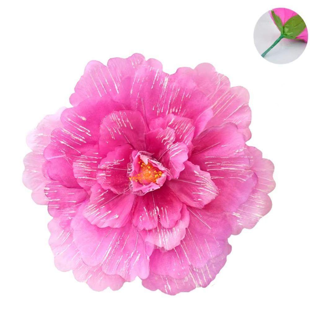 Große künstliche Blumen mit Stiel Blumenhalter Pfingstrosenblumen Fest Feier Hochzeits-Hintergrund Tanzaufführung