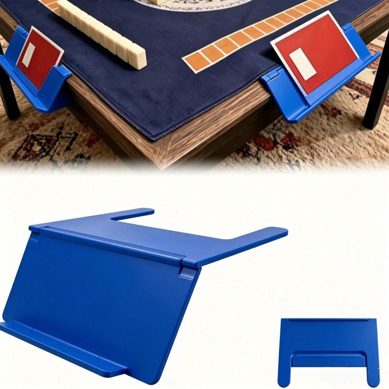 Durable Pla Table Card Holder Clip On Design Large Capacity For Family Nights And Board Game Gatherings