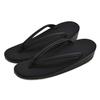 Black Formal Made In Japan Ottoman Mourning Mourning Single Black [Nagomiya] Shoes, Non-celebratory Ceremonies, Clothes, Sandals, Item, Women's, M,