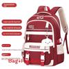 Large Capacity Girls Backpack With Breathable Material For School Education