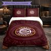 Servette FC Themed Bedding 3Pcs Duvet Cover Set Decorative Bed Linen For Teen Room Home Decoration