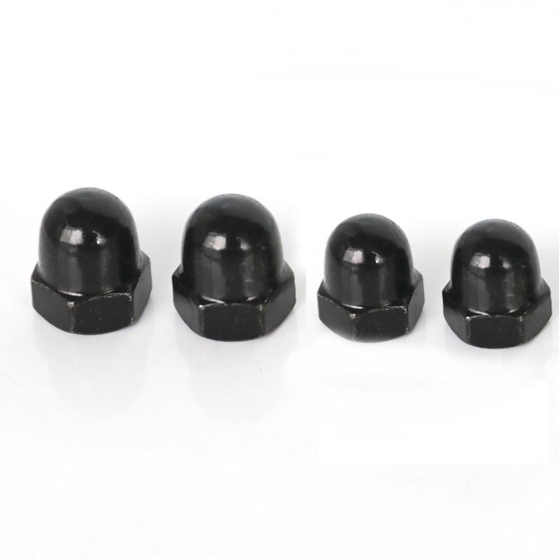 M3 M4 M5 M6 M8 M10 M12 Acorn Cap Nuts Dome Cap Nut Ni-plated/Black Zinc Carbon Steel Blind Nut
