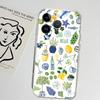 Meereslandschaft Wein Zitrone Handyhülle Für Iphone 17 16 15 11 13 14 Pro Max 7 8 Plus X Xr Xs Max Se2020 12mini Transparente Hülle