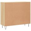 Sideboard Sonoma Oak 90 X 34 X 80 Cm Particleboard