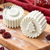 Reusable Christmas Baking Supplies Tree Cookie Mold, 2-in-1 Double-Sided Biscuit Press for DIY Compact Kitchen Utensils And Mooncakes, Pastry