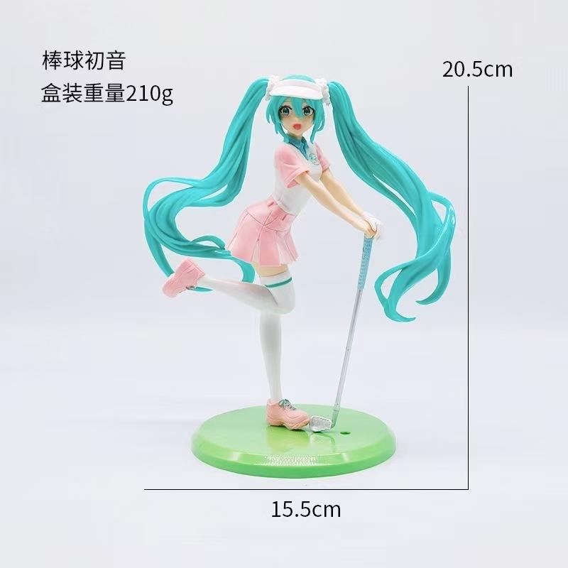 Hatsune Miku Anime Figure Collectible Doll Pvc Statue Desktop Decoration Gift For Girls Otaku Cosplay Fans Kawaii Cute Japanese
