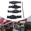 1/12 Front Rear Axle Housing Aluminum Alloy RC Vehicle Scale Accessory Replacement for H12Y
