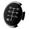 Car 6 Speed Gear Shift Knob Stick Cover Emblem Badge Cap Trim for T5 T5.1 Gp 2003 2011