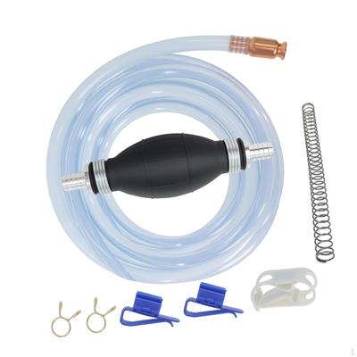 Siphon Hose Kit with 8.3ft 5/8'' Easy To Use Multifunction Pump Assembly for Water