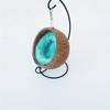 1PC Hamster Toy Guinea Pig Golden Silk Bear Hanging Nest Cotton Nest Sleeping Room Coir Nest Swing Shaker Toy Warm Nest