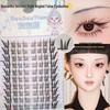 Tou Dou Tian Bu Ye Hu Classic Angled False Eyelashes - Natural, Realistic, Dense, Fox-Type, Elongating Design