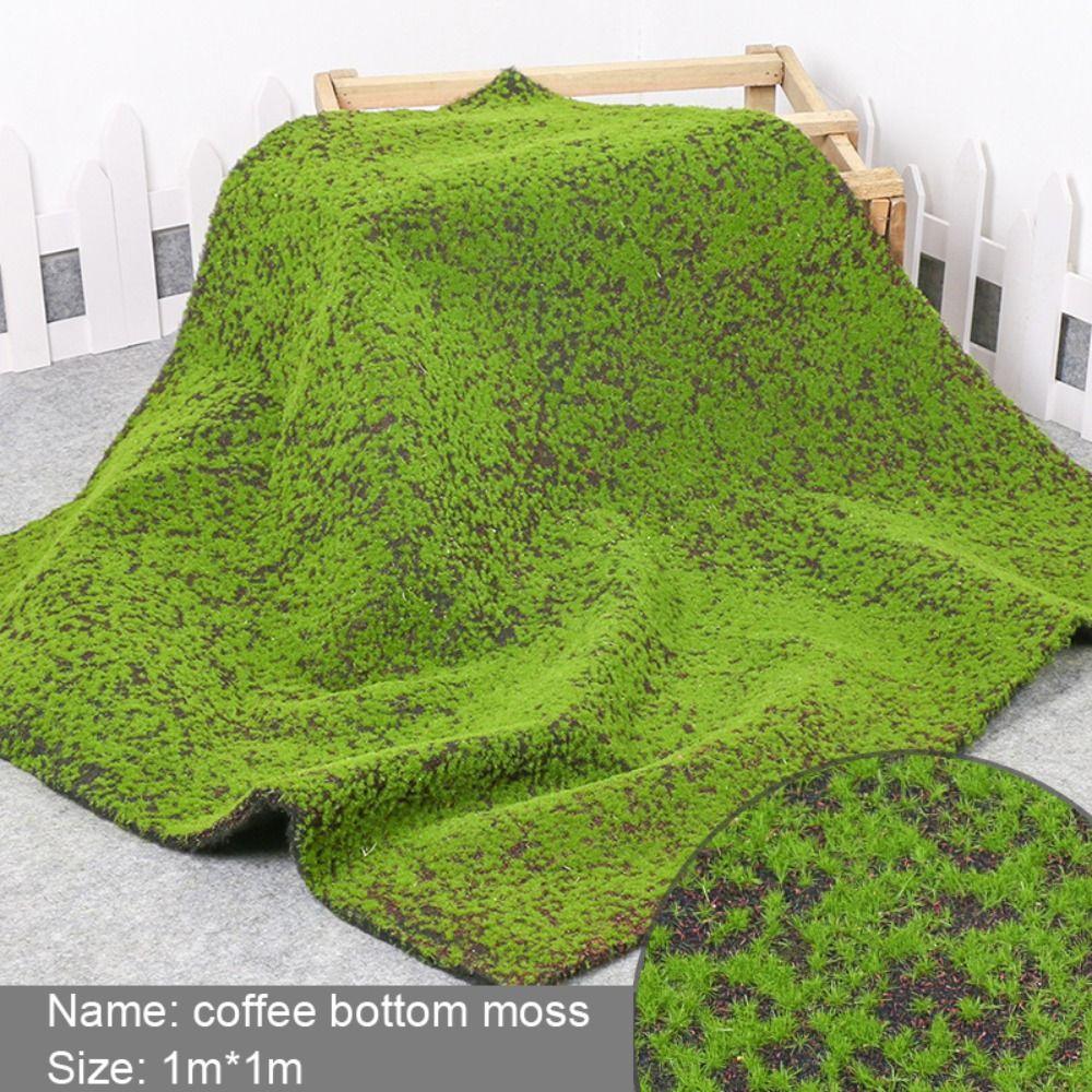 Landscap Wedding Decoration Floral Arrangements Fake Rock Moss Artificial Grass Artificial Plants