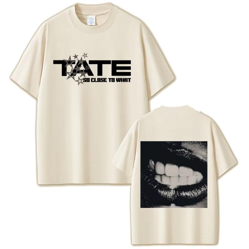 Tate McRae 2025 Concert Miss Possessive Tour 2025 T Shirts Fashion Unisex Women Oversized Tshirt Unisex Pure Cotton Tshirt Tops