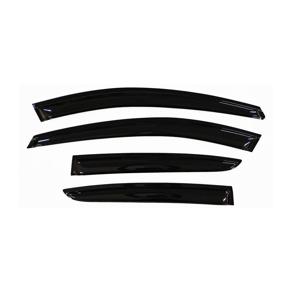 Window Visor for Mazda 3/Axela 2019-2026 Hatchback | 4pcs Rain Guard Wind Deflector | Car Weather Shield Accessory