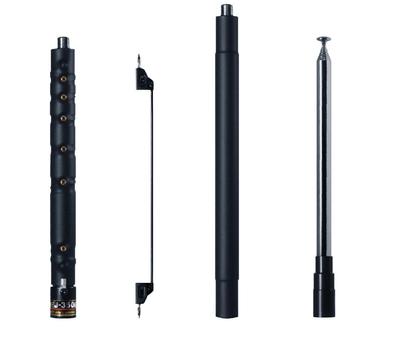 AMZTOP Komet-Stabelement-Antenne HFJ-350M 3-50MHz 9-Band & Anzapfschaltung