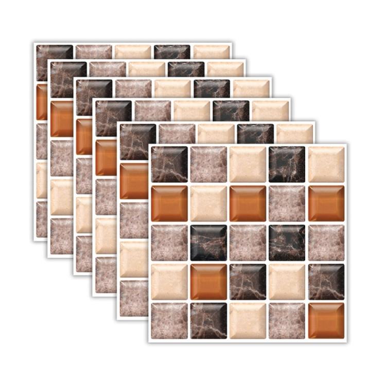 Bathroom Safety Floor Stickers 6PCS PVC Slip Proof Adhesive Wall Decals For Shower Floor Tiles Kitchen Sink Installation